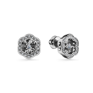 Серьги из золота с бриллиантами