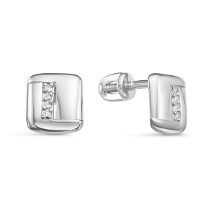 Серьги из золота с бриллиантами