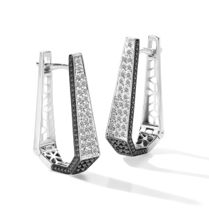 Серьги из золота с бриллиантами