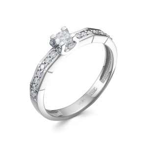 Кольцо из золота с бриллиантами