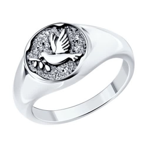 Кольцо из серебра