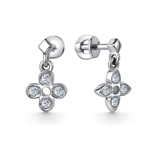 Серьги из серебра