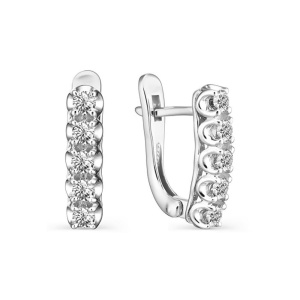 Серьги из золота с бриллиантами