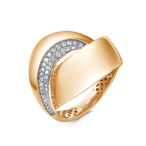 Кольцо из золота с бриллиантами