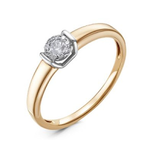 Кольцо из золота с бриллиантами