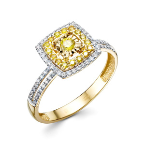 Кольцо из золота Premium