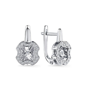 Серьги из золота с бриллиантами