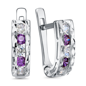 Серьги из серебра