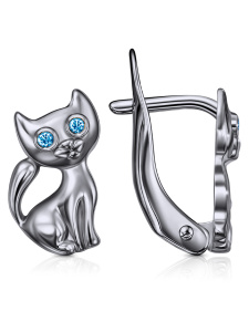 Серьги из серебра