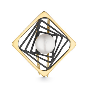 Брошь из серебра