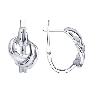 Серьги из серебра