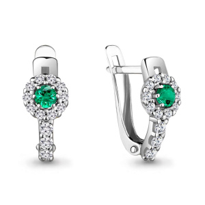 Серьги из серебра