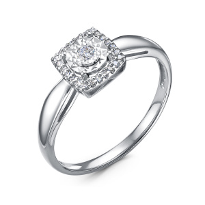 Кольцо из золота с бриллиантами