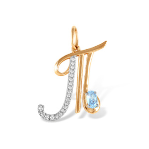 Буква из золота