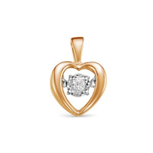 Подвеска из золота с бриллиантами