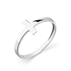 Кольцо из белого золота