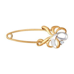 Брошь из золота