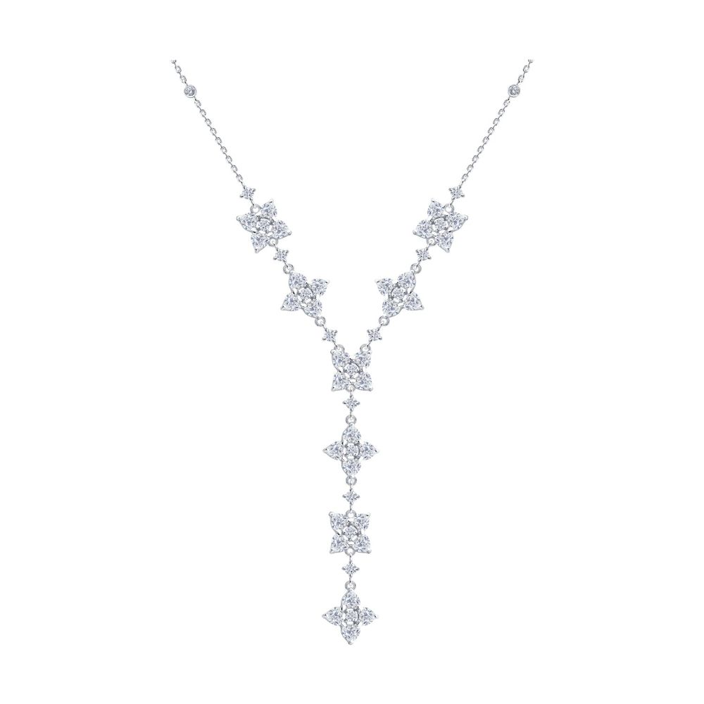 Колье из серебра