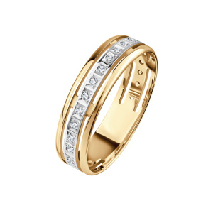 Обручальное кольцо из золота