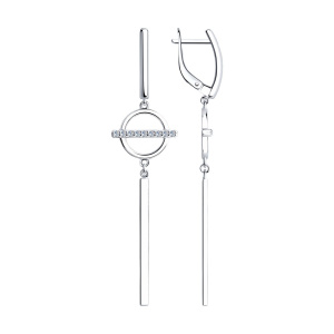 Серьги из серебра