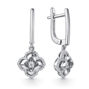 Серьги из золота с бриллиантами