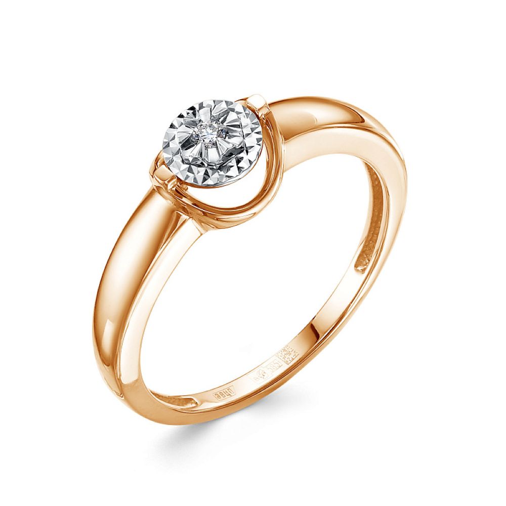 Кольцо из золота с бриллиантами