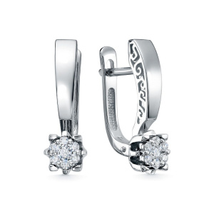 Серьги из золота с бриллиантами