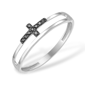 Кольцо из золота с бриллиантами