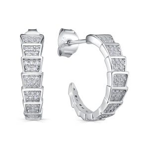 Серьги из серебра