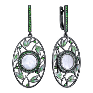 Серьги из серебра