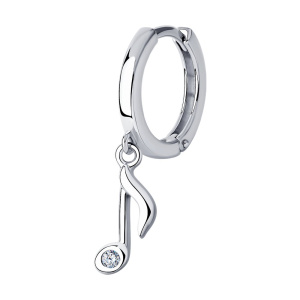 Серьги из серебра