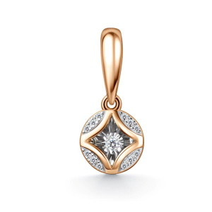 Подвеска из золота с бриллиантами