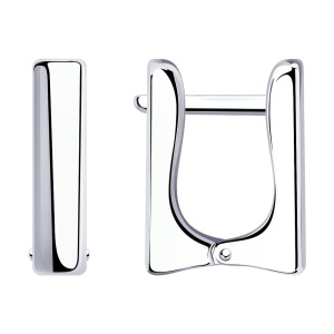 Серьги из серебра