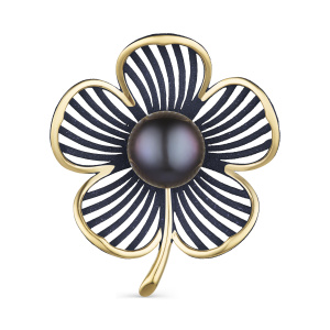 Брошь из серебра