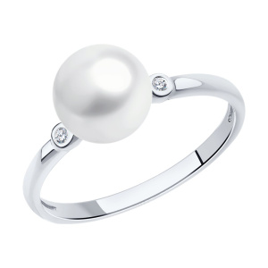 Кольцо из золота с полудрагоценными вставками