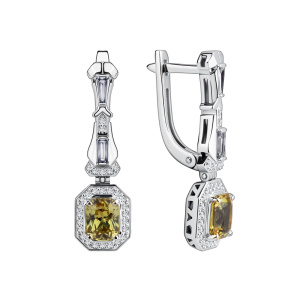 Серьги из золота Premium