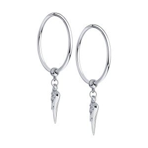 Серьги из серебра