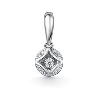 Подвеска из золота с бриллиантами