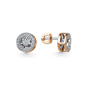 Серьги из золота с бриллиантами