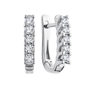 Серьги из золота с бриллиантами