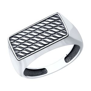 Печатка из серебра