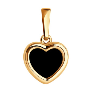 Подвеска из золота с полудрагоценными вставками