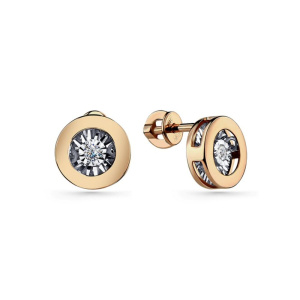 Серьги из золота с бриллиантами