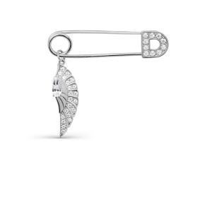 Брошь из серебра