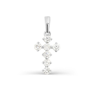 Крест из золота с бриллиантами