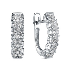 Серьги из золота с бриллиантами