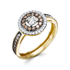 Кольцо из золота Premium