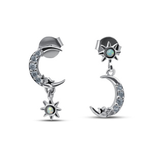 Серьги из серебра