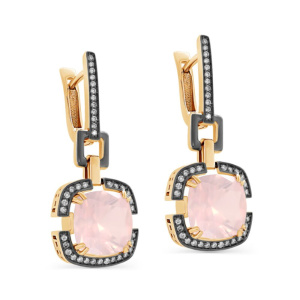 Серьги из золота Premium