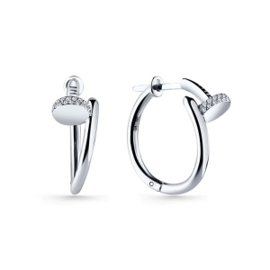 Серьги из серебра
